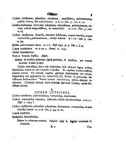 Cover of: Enumeratio lichenum iconibus et descriptionibus illustrata: fasc. 1.[3] by Georg Franz Hoffmann