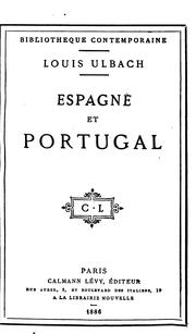 Cover of: Espagne et Portugal: notes et impressions
