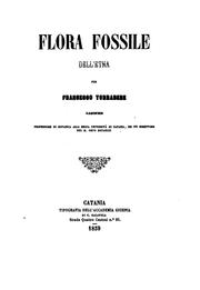 Cover of: Flora fossile dell'Etna by Francesco Tornabene