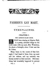 Cover of: Fashion's gay mart