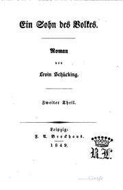 Cover of: Ein Sohn des Volkes: Roman