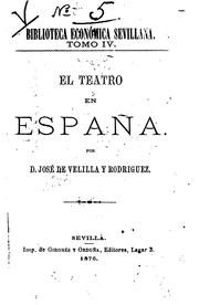 Cover of: El teatro en España