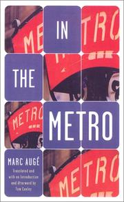 Cover of: In the Metro by Marc Auge