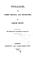 Cover of: Foliage: Or, Poems Original and Translated
