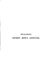 Cover of: Every Boy's Magazine