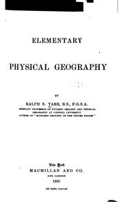 cover of Elementary Physical Geography