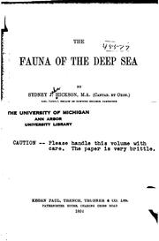 Cover of: The Fauna of the Deep Sea