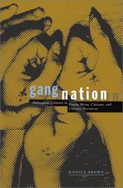 Gang Nation by monica Brown