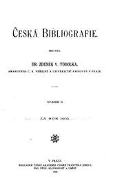 Cover of: Česká bibliografie