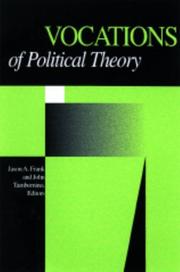 Cover of: Vocations of Political Theory