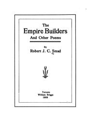 Cover of: The Empire Builders, and Other Poems