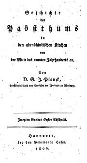 Cover of: Geschichte der Christlich-kirchlichen gesellschafts-verfassung