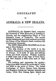 Cover of: Geography of Australia and New Zealand by James Bonwick