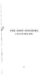 Cover of: The Grey Stocking and Other Plays