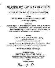 Glossary of navigation: A Vade Mecum for Practical Navigators by John Bradley Harbord