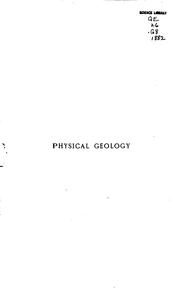 Cover of: Geology: Part I. Physical Geology by Alexander Henry Green