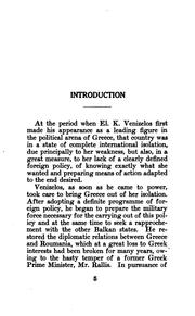 Cover of: Greece in Her True Light: Her Position in the World-wide War as Expounded by El. K. Venizelos ... by Eleutherios Venizelos