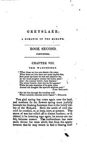 Cover of: Greyslaer: A Romance of the Mohawk