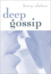 Cover of: Deep gossip by Henry Abelove