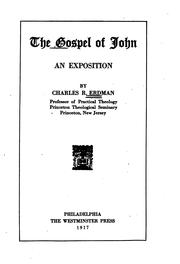 Cover of: The Gospel of John: An Exposition