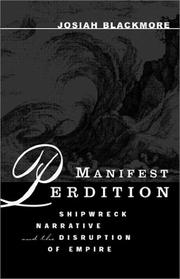 Manifest Perdition by Josiah Blackmore
