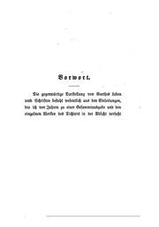 Cover of: Goethes Leben und Schriften