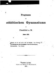 Cover of: Gebrauch von Sun und META C. Gen. Bei Euripides by Tycho Mommsen