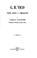 Cover of: G.B.Vico, studii critici e comparativi.: studii critici e comparativi