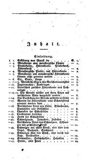 Cover of: Grundriss der Metallurgie und der metallurgischen Hüttenkunde by Carl Johann Bernhard Karsten