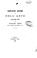 Cover of: Giovanni Dupre, O, Dell'arte; Dialoghi Due Di Augusto Conti