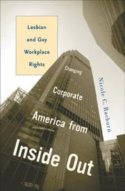 Cover of: Changing Corporate America from Inside Out by Nicole C. Raeburn