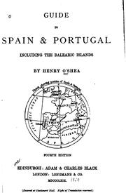 Cover of: Guide to Spain & Portugal: Including the Balearic Islands