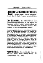 Cover of: Handbuch der Gemäldekunde