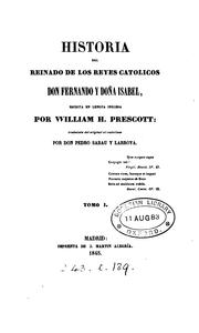 Cover of: Historia del reinado de los reyes católicos don Fernando y doña Isabel, tr. por P. Sabau y Larroya