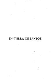 Cover of: En tierra de santos: Historia de un escéptico