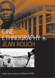 Cover of: Cine-Ethnography (Visible Evidence, V. 13) by Rouch, Jean.