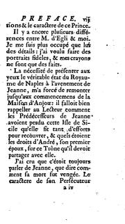 Cover of: Histoire de Jeanne première, Reine de Naples, comtesse de Piedmont, de Provence et de Forcalquier