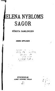 Cover of: Helena Nybloms sagor