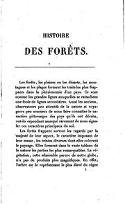 Cover of: Histoire des grandes forets de la Gaule et de l'ancienne France, précédée de recherches sur l ...