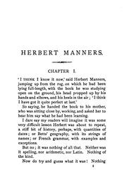 Cover of: Herbert Manners, and other tales