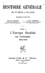 Cover of: Histoiree générale du IVe siècle à nos jours by Alfred Rambaud