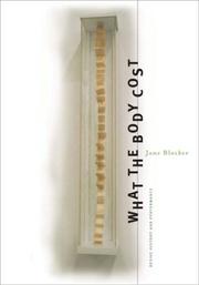Cover of: What the Body Cost by Jane Blocker