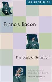 Cover of: Francis Bacon | Gilles Deleuze
