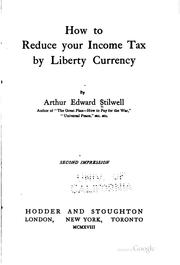 Cover of: How to Reduce Your Income Tax by Liberty Currency