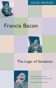 Cover of: Francis Bacon by Gilles Deleuze