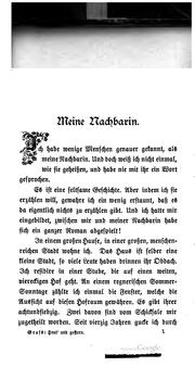 Cover of: Heut' und gestern: Geschichten und Skizzen by Ferdinand Gross