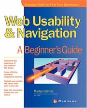 Web usability and navigation by Merlyn Holmes