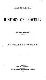 Cover of: Illustrated History of Lowell
