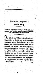 Cover of: Historische Vergleichung der Sitten, und Verfassungen, der Gesetze, und ... by Christoph Meiners