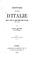 Cover of: Histoire résumée d'Italie depuis la chute l'empire romain jusqu'à nos jours (476-1876)